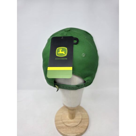 John Deere Trucker SnapBack Green Yellow Hat Ball Cap New With Tags - Picture 3 of 6